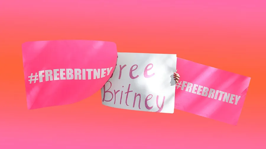 Protestas de fans para el movimiento #FreeBritney.