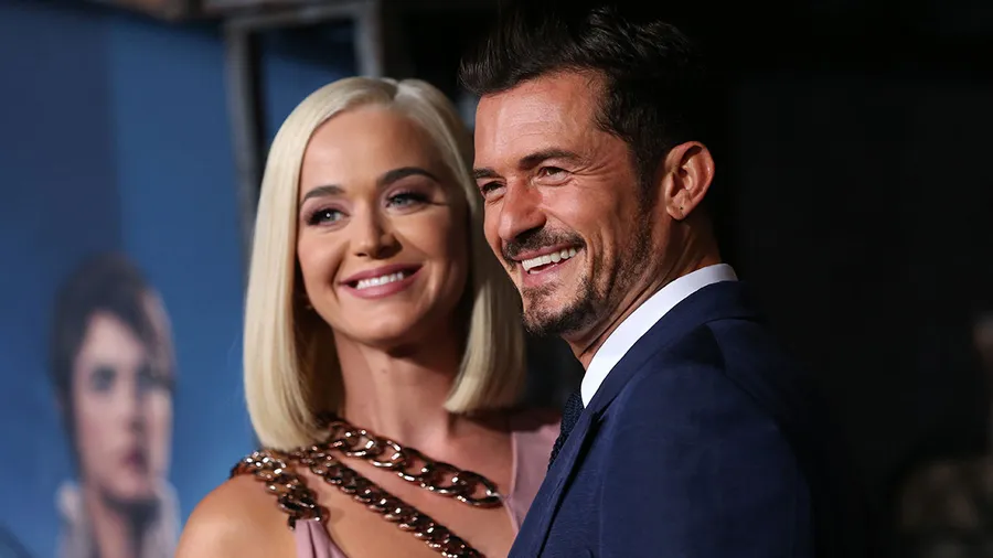 Katy Perry y Orlando Bloom.