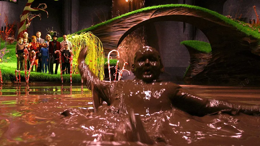 Willy Wonka y La Fábrica de Chocolate.