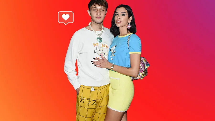 Foto: GettyImages; Anwar Hadid y Dua Lipa