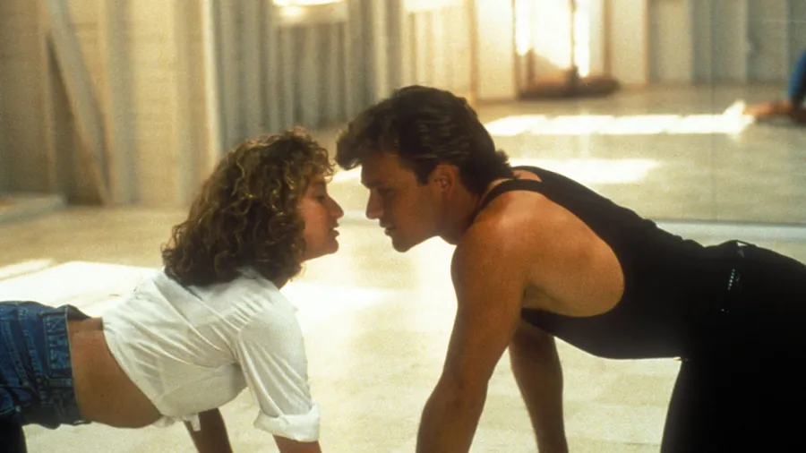Jennifer Grey y Patrick Swayze en Dirty Dancing (1987).