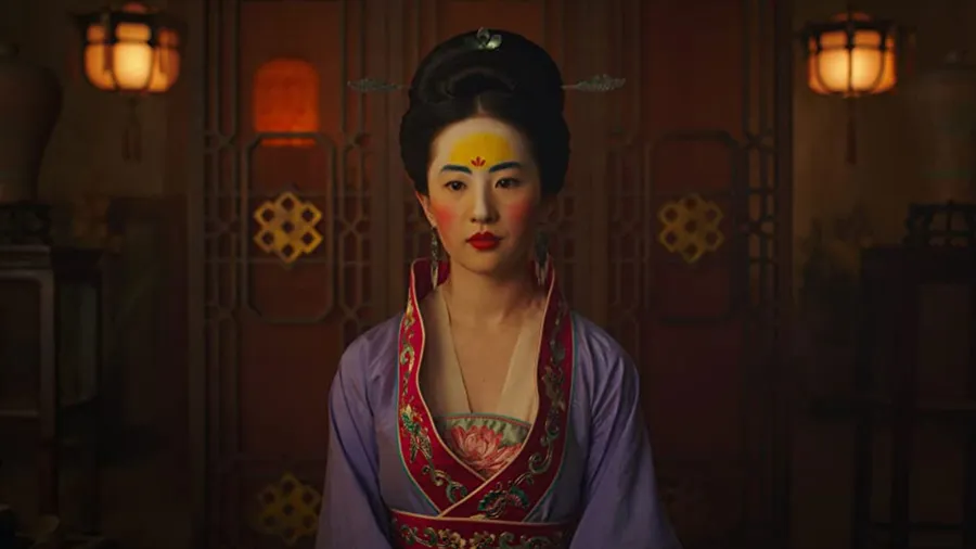 Liu Yifei en Mulán.
