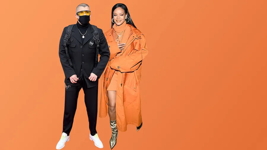 Rihanna y Bad Bunny.