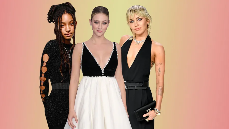 Willow Smith, Lili Reinhart y Miley Cyrus.