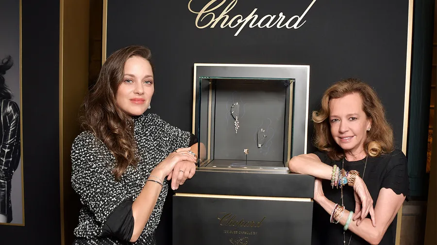 Foto: Chopard, Marion Cotillard y Caroline Scheufele