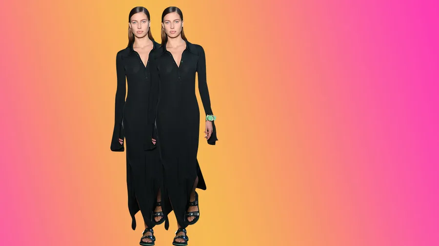 Nicole Poturalski, novia de Brad Pitt, en el desfile de Boss y portada de ELLE