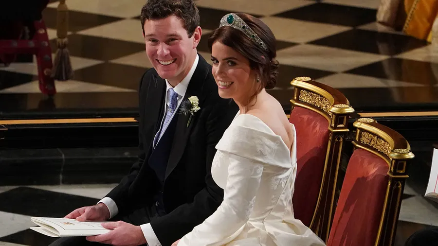 Princesa Eugenia y su esposo Jack Brooksbank.