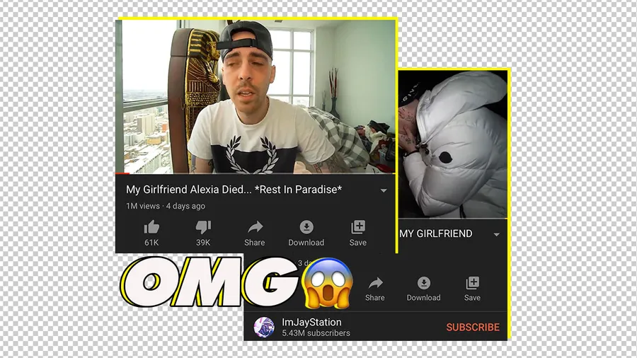 JayStation-youtuber-finge-muerte-novia