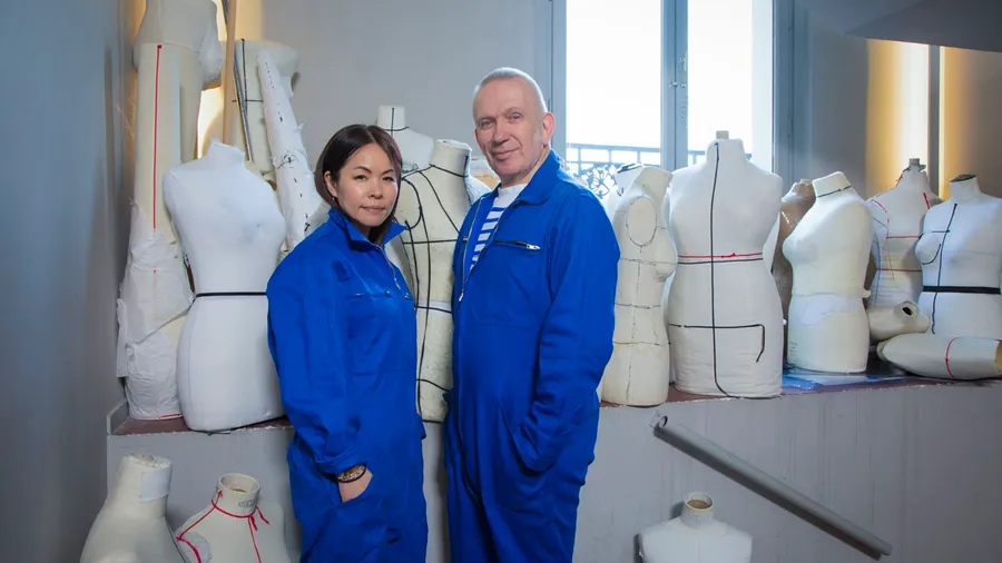 Chitose Abe & Jean Paul Gaultier (photo credit Gio Staiano)