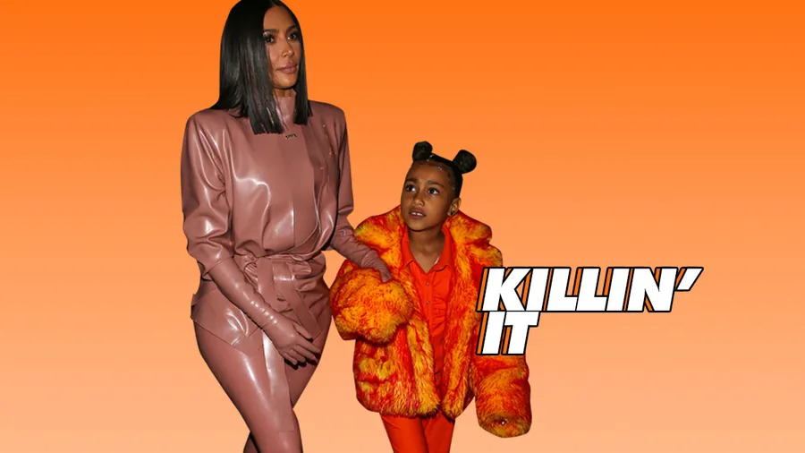 kim-kardashian-north-west-paris-fashion-week