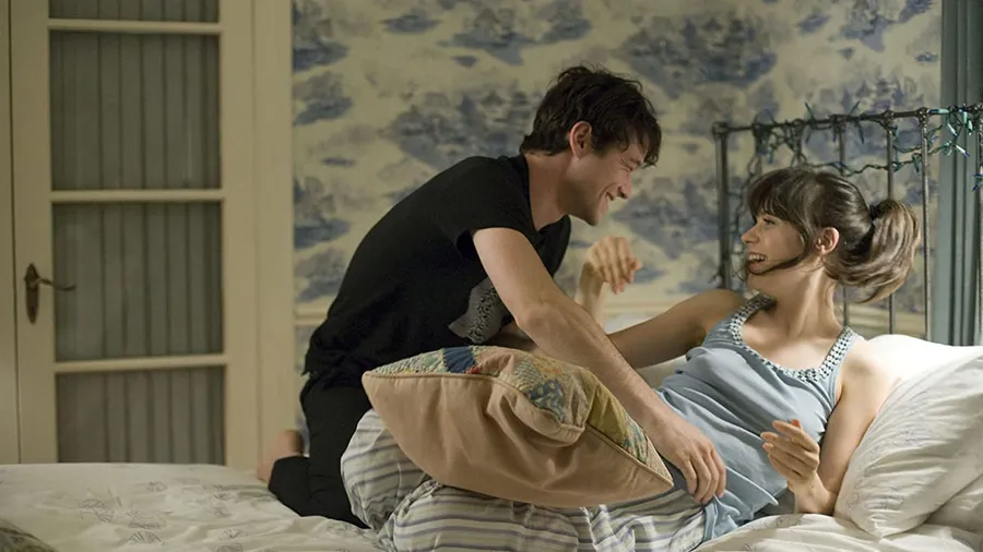 Zooey Deschanel y Joseph Gordon-Levitt en 500 Days of Summer