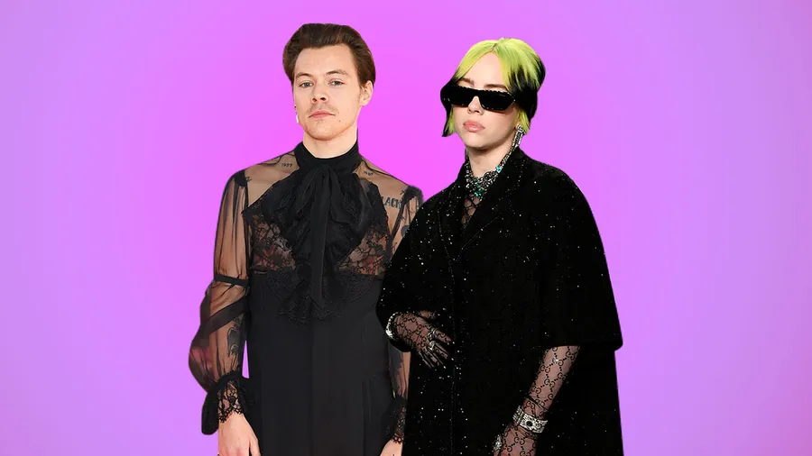 Foto GettyImages, Harry Styles y Billie Eilish