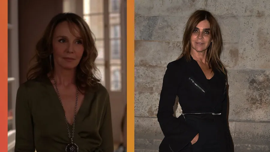 Philippine Leroy-Beaulieu y Carine Roitfeld.
