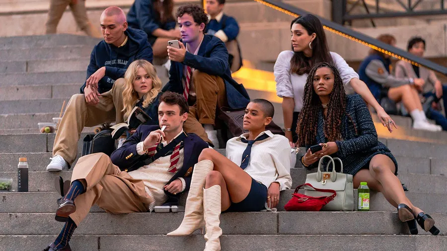 Gossip Girl escaleras met