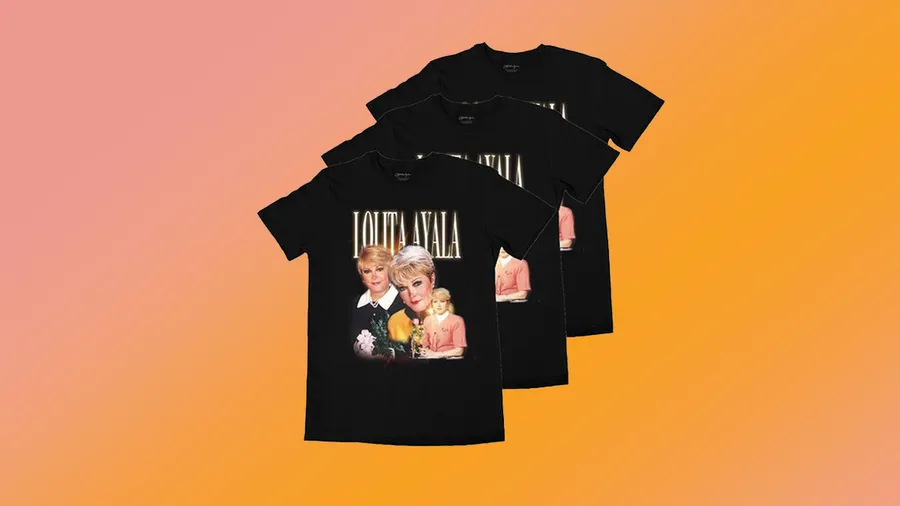 Colección de playeras de Lolita Ayala.