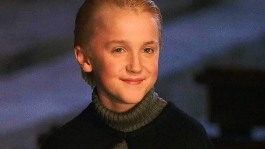 Tom Felton como Draco Malfoy.