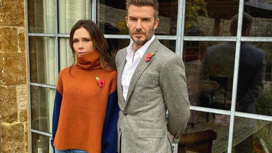 Victoria y David Beckham