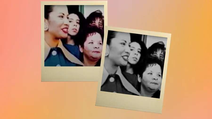 Selena Quintanilla y Yolanda Saldívar.