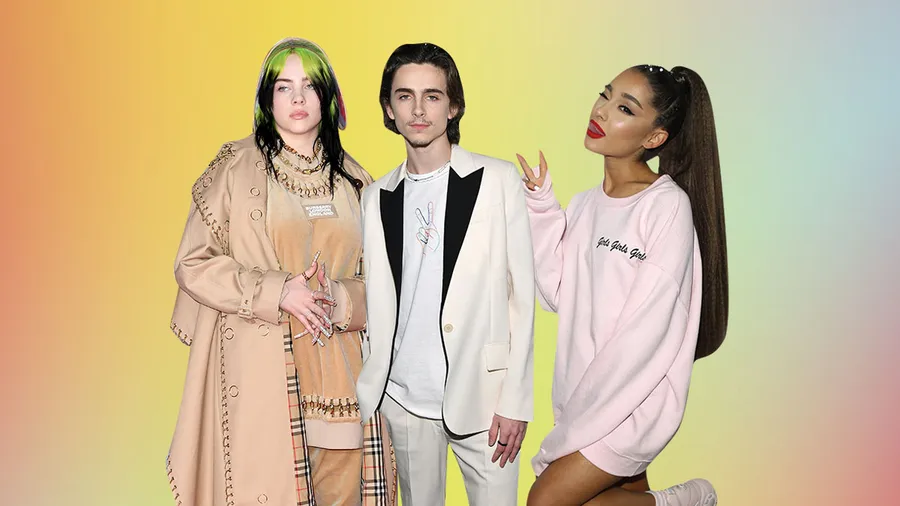 Billie Eilish, Timothée Chalamet y Ariana Grande en los Google Trends de 2020.