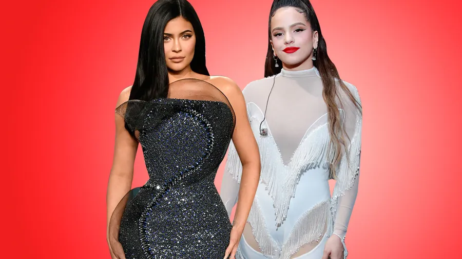 Kylie Jenner y Kourtney Kardashian celebran Navidad en casa de Rosalía