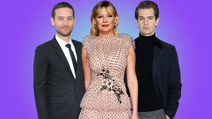 Tobey Maguire, Kirsten Dunst y Andrew Garfield.