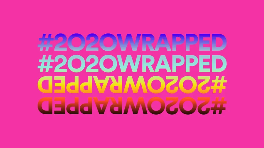 Spotify Wrapped 2020.