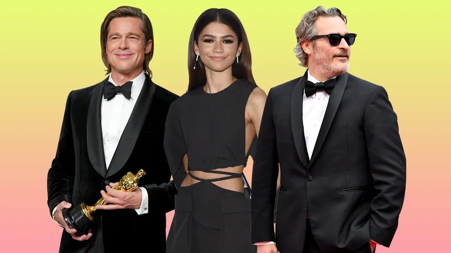 Brad Pitt, Zendaya, Joaquin Phoenix.