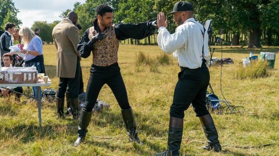 BRIDGERTON REG-JEAN PAGE as SIMON BASSET in episode 104 of BRIDGERTON Cr. LIAM DANIEL/NETFLIX © 2020