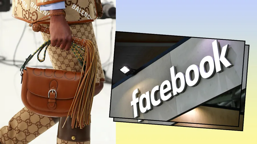 Gucci Facebook falsificaciones piratería