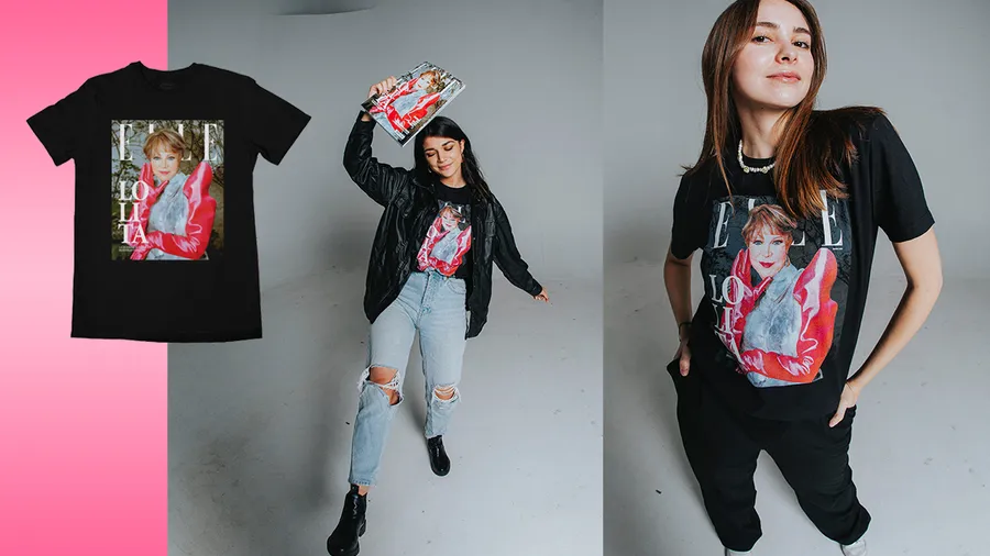 Playera de Lolita Ayala x ELLE México