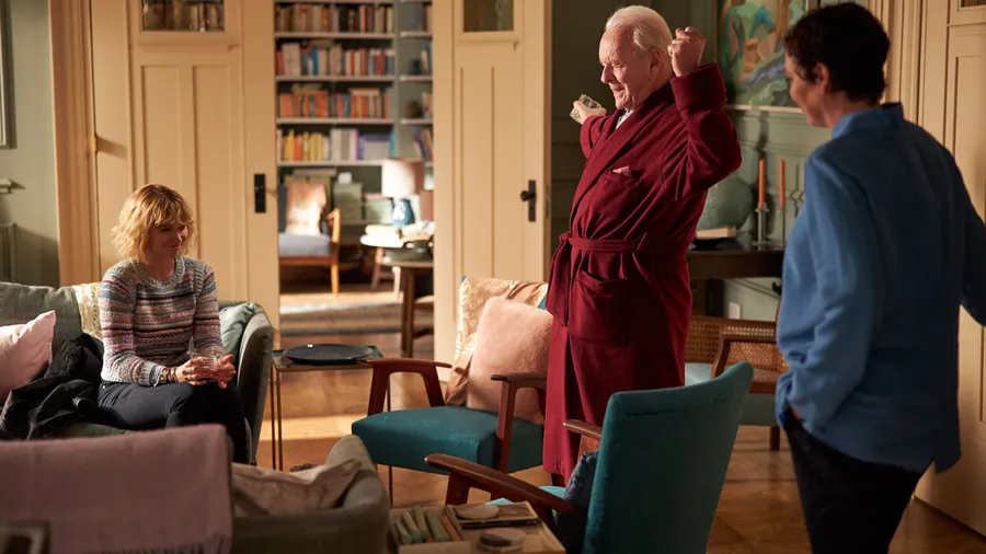 The Father con Anthony Hopkins y Olivia Colman.