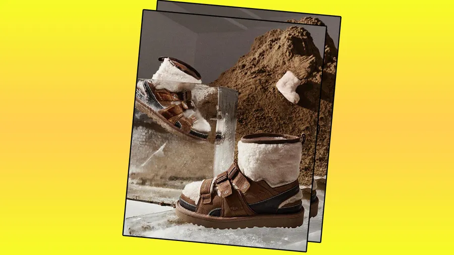 Ugg chancla bota Feng Chen Wang