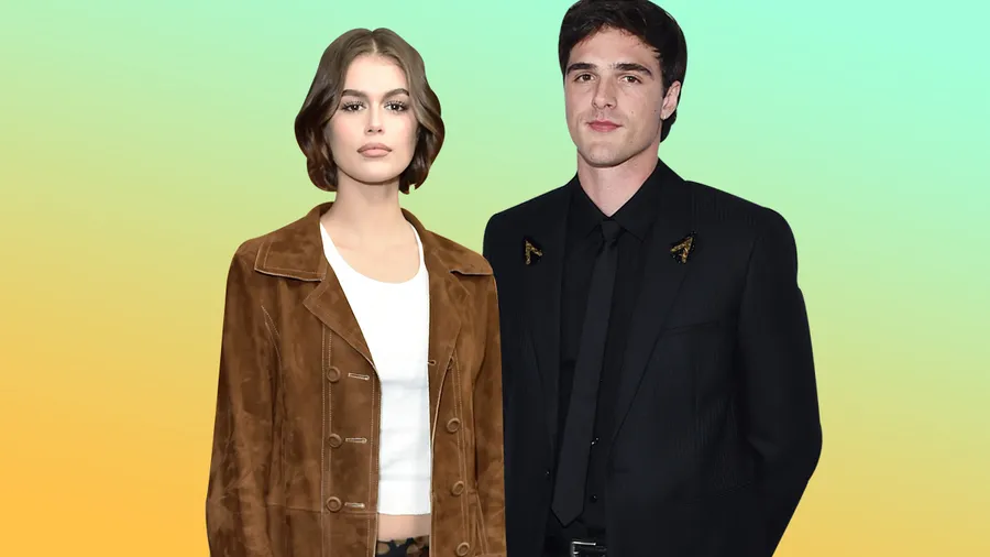Kaia Gerber y Jacob Elordi.