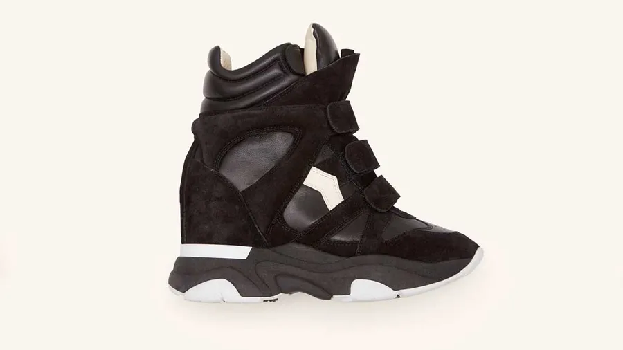 Isabel Marant tenis plataforma
