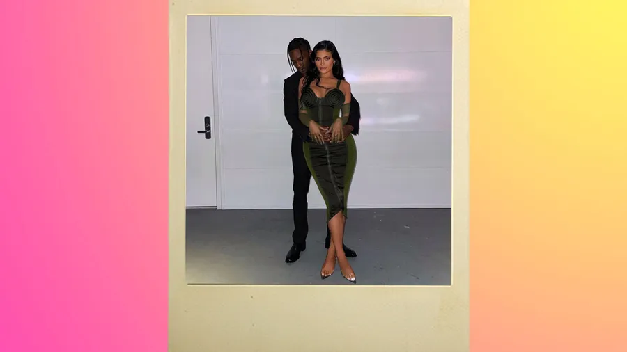 Kylie Jenner y Travis Scott.