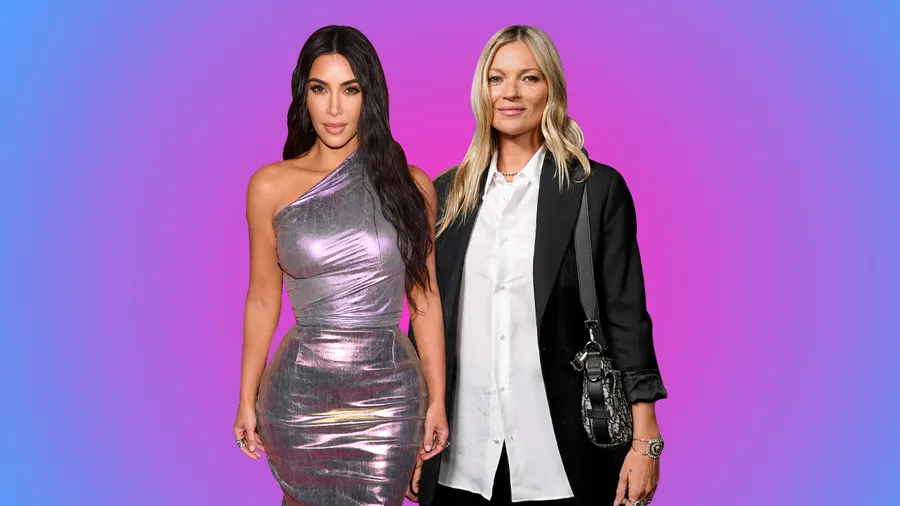 Kim Kardashian, Kate Moss.