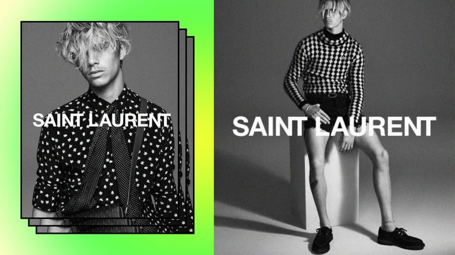 Romeo Beckham Saint Laurent