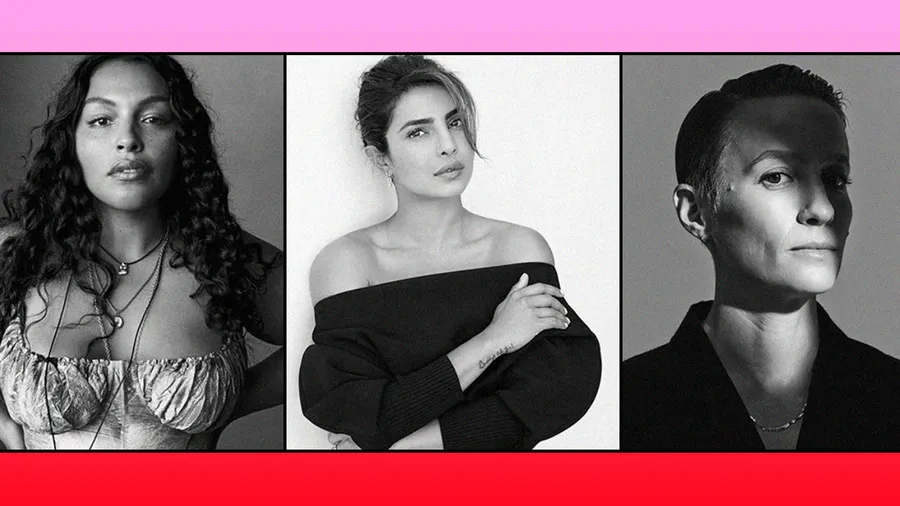 Paloma Elsesser, Priyanka Chopra Jonas, Megan Rapinoe.