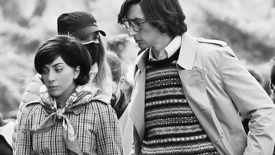 Lady Gaga y Adam Driver.