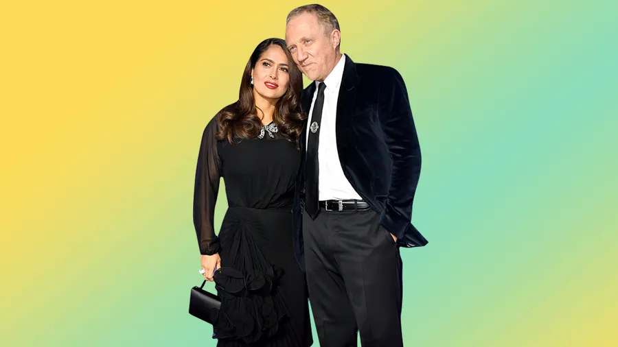 Salma Hayek y François-Henri Pinault.