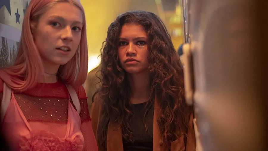 Hunter Schafer y Zendaya.