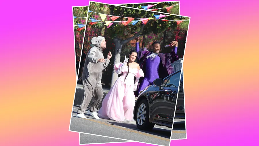 James Corden, Camila Cabello y Billy Porter.