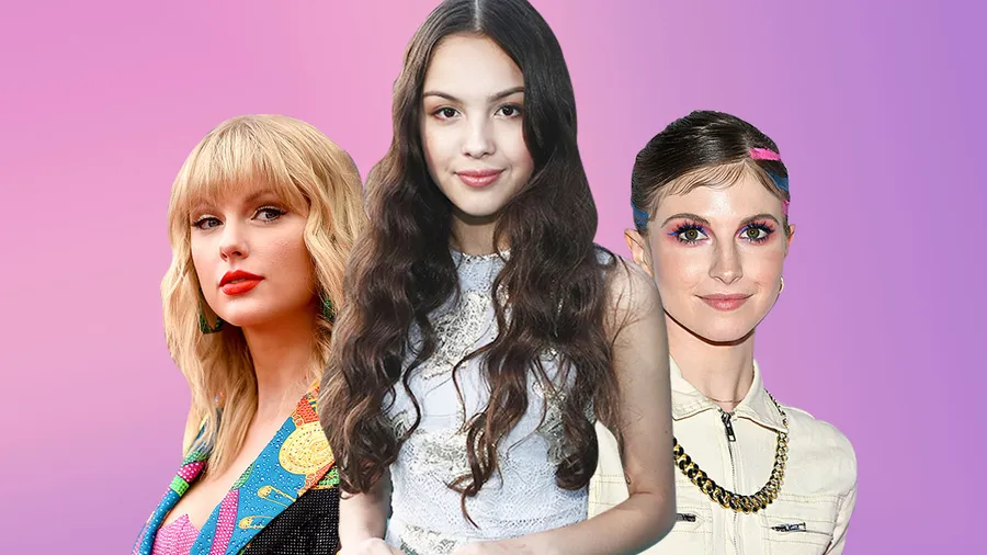 Taylor Swift, Olivia Rodrigo, Hayley Williams