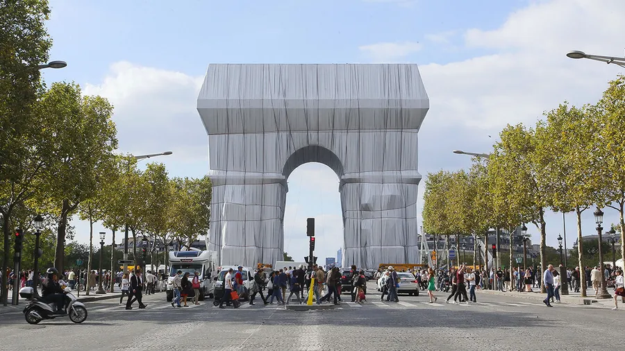 Arco del Triunfo empaquetado Christo
