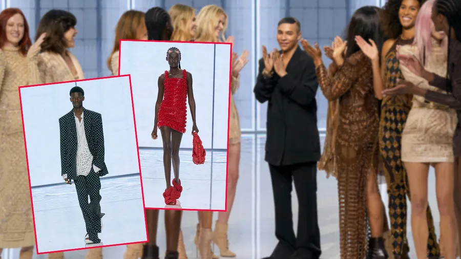 balmain 10 años olivier rousteing