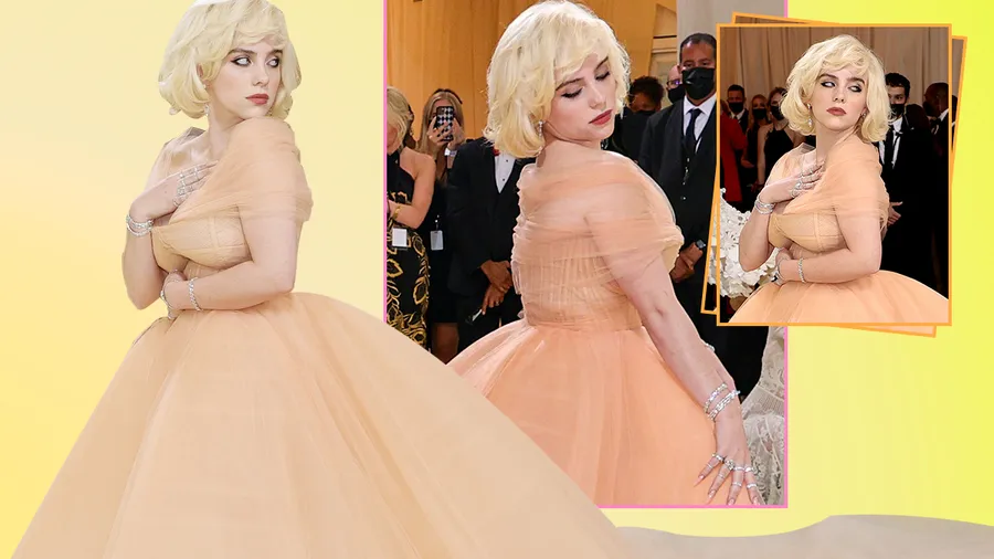 Billie Eilish y su homenaje a Marilyn Monroe con su vestido en la MET Gala