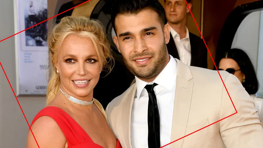Britney Spears y Sam Asghari.