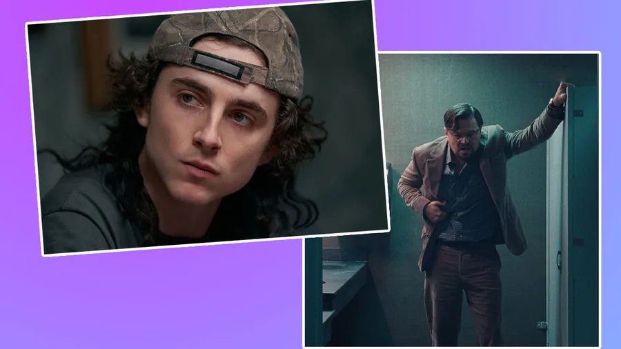 Leonardo DiCaprio y a Timothée Chalamet