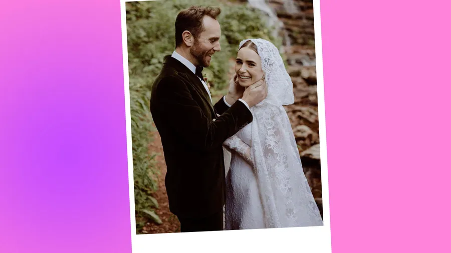 Boda de Lily Collins y Charlie McDowell