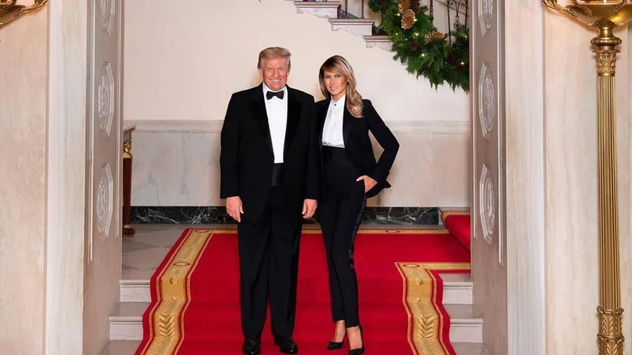Donald y Melania Trump.